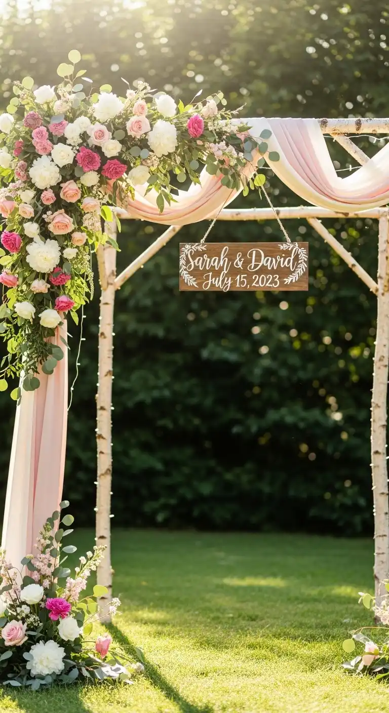 DIY Personalized Arch DIY Personalized Arch