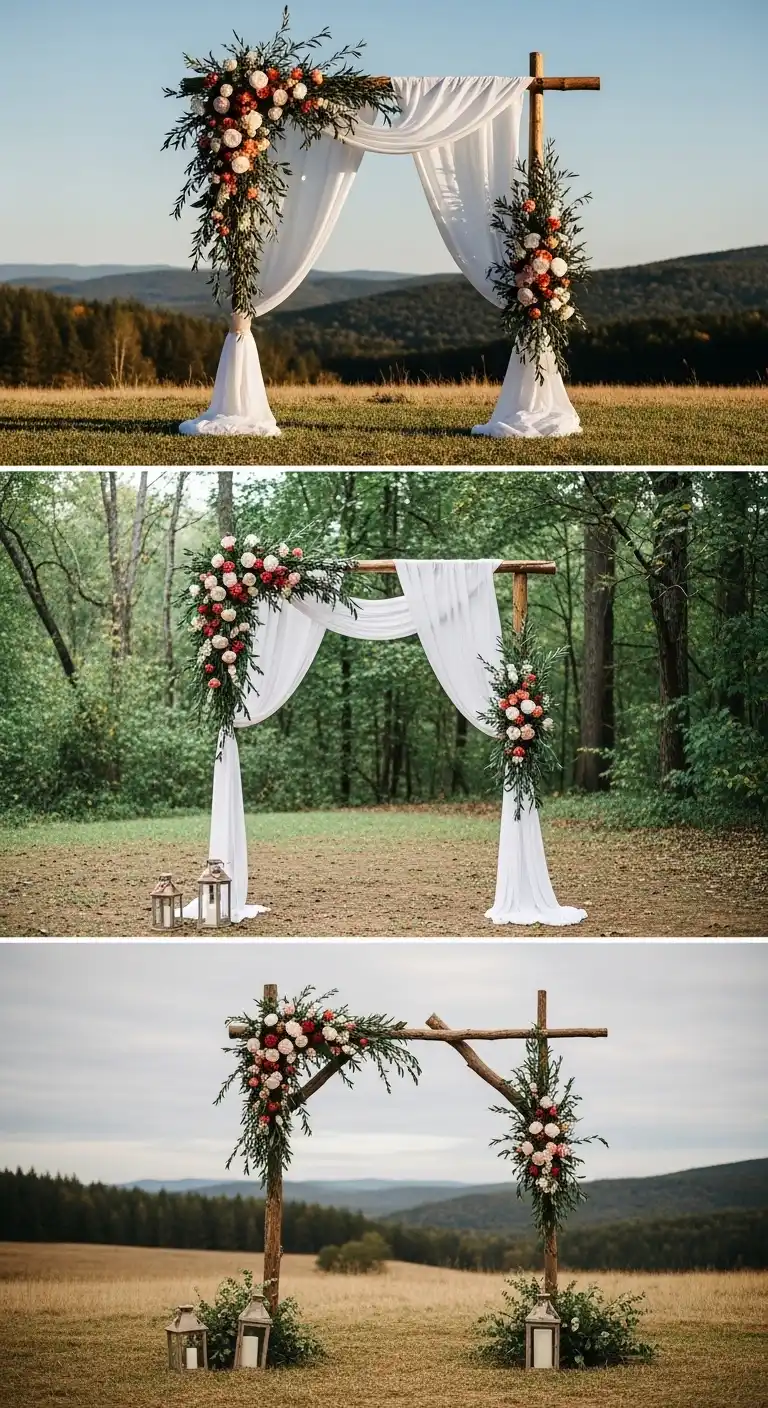 Budget-Friendly Outdoor Wedding Arch Ideas Budget-Friendly Outdoor Wedding Arch Ideas