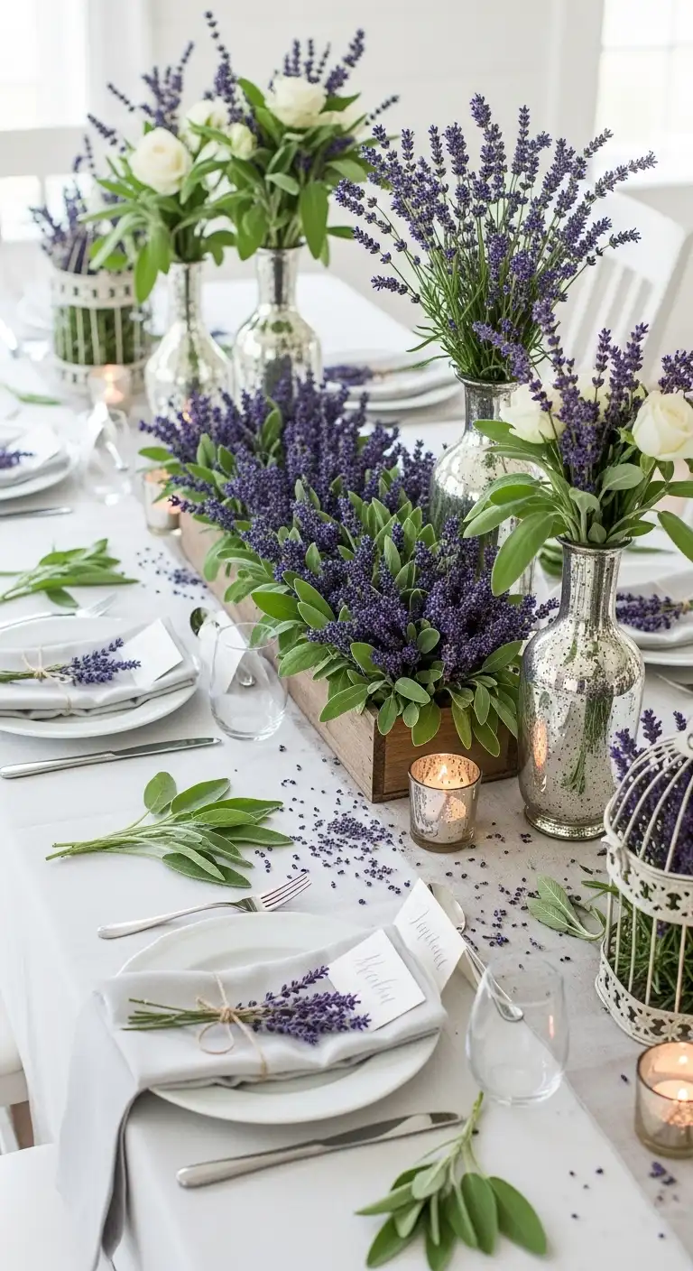 Avoid with Lavender and Sage Wedding Decor Ideas Avoid with Lavender and Sage Wedding Decor Ideas