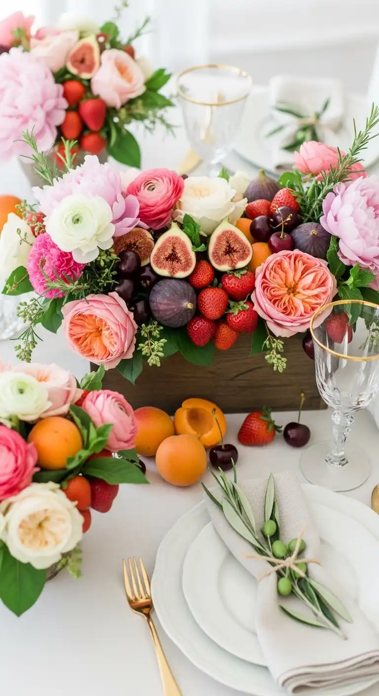 Seasonal Fruit and Floral Combinations Seasonal Fruit and Floral Combinations