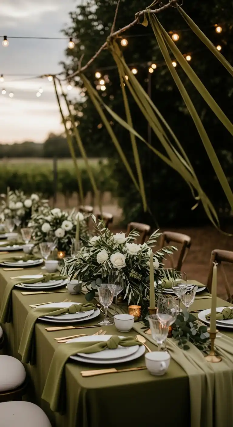 Olive Green for Your Wedding Olive Green for Your Wedding