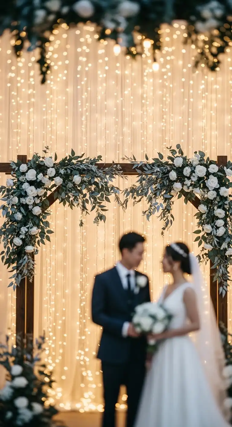 Fairy Light Backdrops for a Dreamy Glow Fairy Light Backdrops for a Dreamy Glow