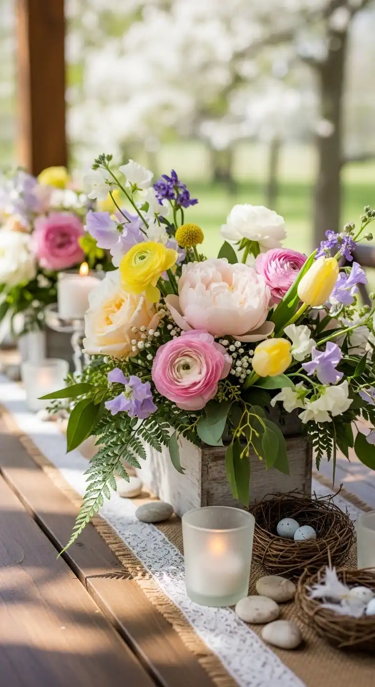 Spring Wedding Centrepiece Ideas Spring Wedding Centrepiece Ideas