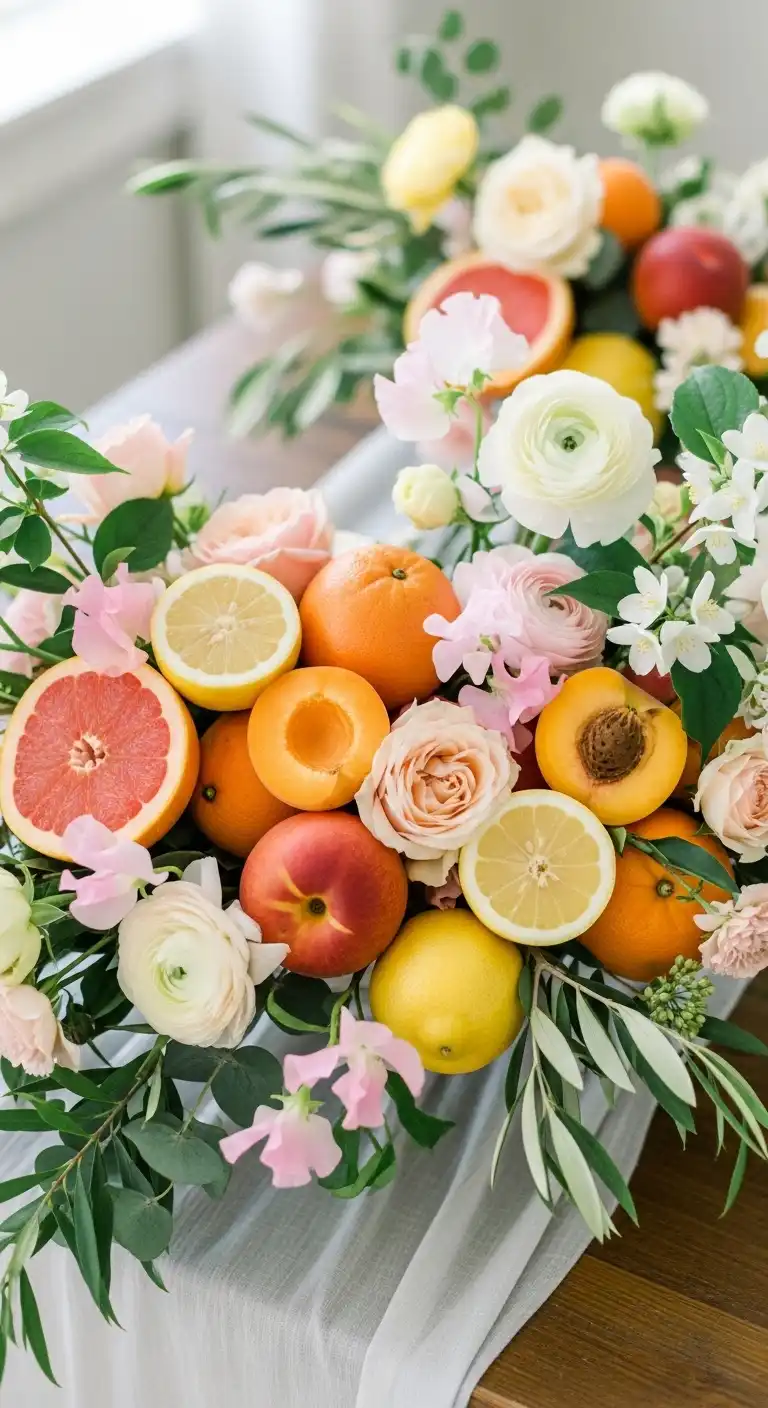 Seasonal Fruit and Flower Combos Seasonal Fruit and Flower Combos