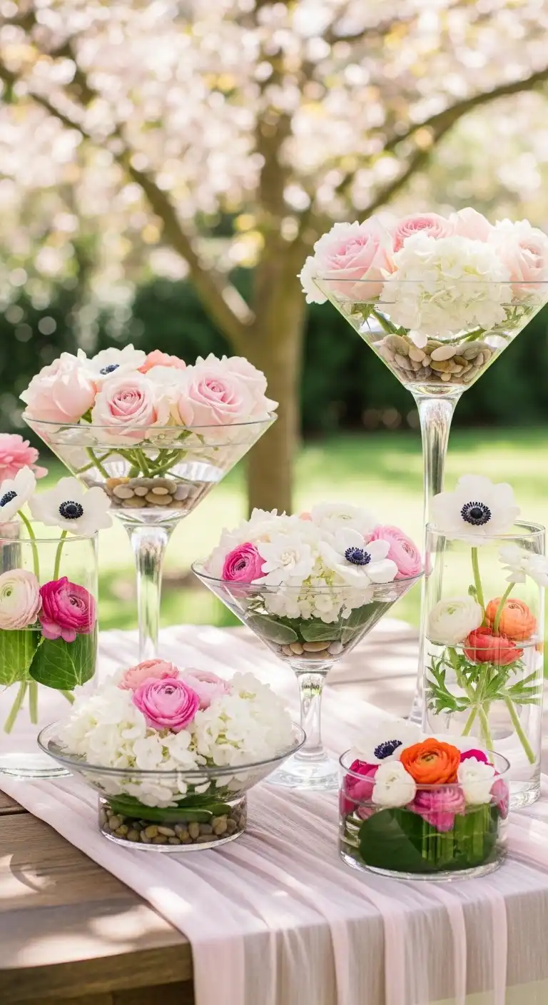 Floating Flower Displays Floating Flower Displays