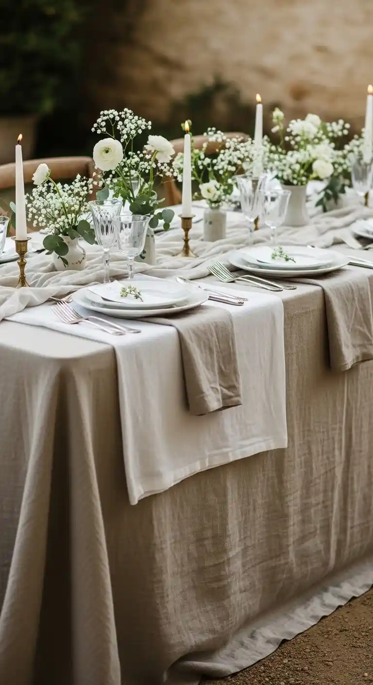 Use Soft Neutral Linen Layers for Instant Charm Use Soft Neutral Linen Layers for Instant Charm