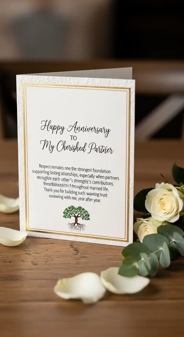 A Respect-Centered Wedding Anniversary Message That Builds Trust A Respect-Centered Wedding Anniversary Message That Builds Trust