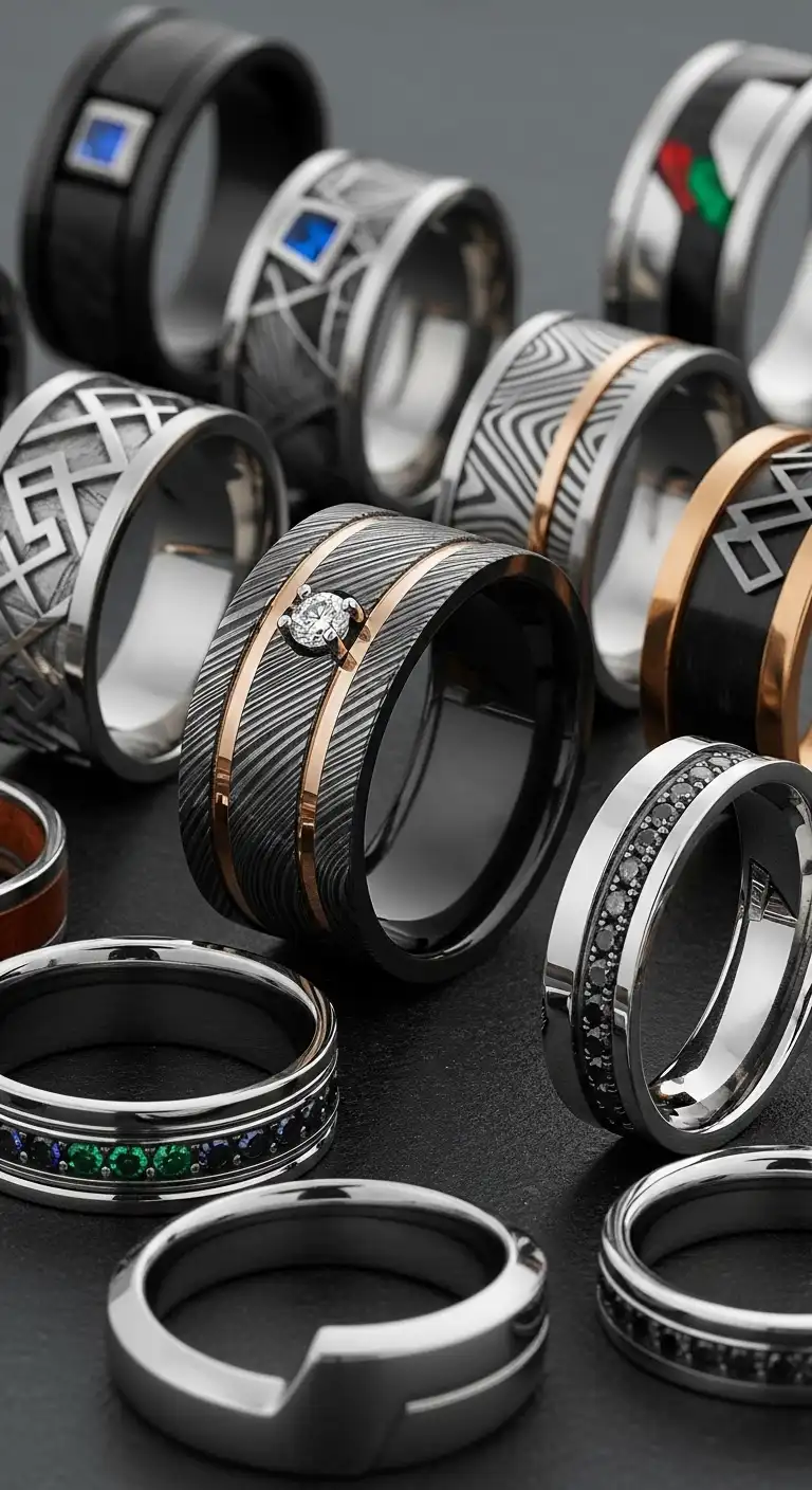 Engagement Rings for Men Different From Traditional Wedding Bands Engagement Rings for Men Different From Traditional Wedding Bands