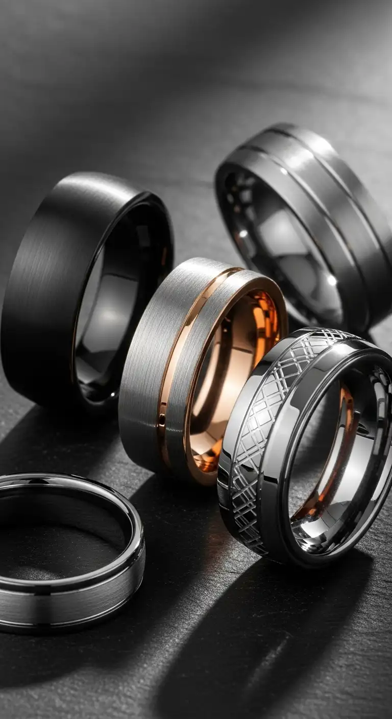 Alternative Metal Engagement Rings for Men Alternative Metal Engagement Rings for Men