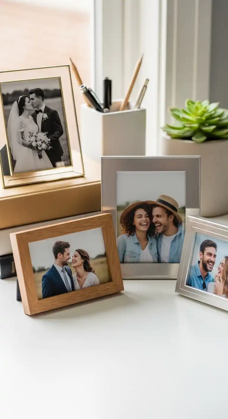 Desk-Friendly Wedding Anniversary Frames for Everyday Reminder Corners Desk-Friendly Wedding Anniversary Frames for Everyday Reminder Corners