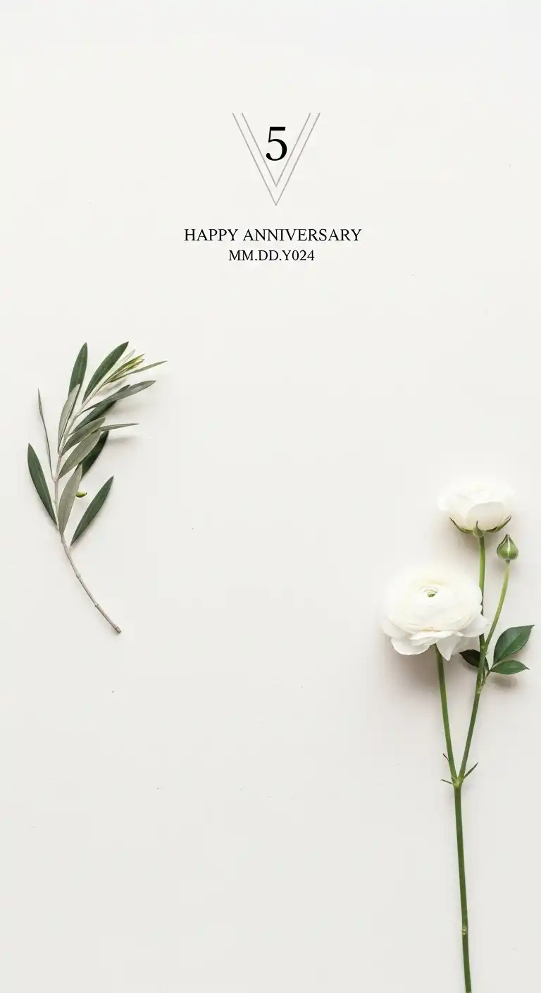Minimalist Neutral Tone Wedding Anniversary Background Design for Modern Simplicity Minimalist Neutral Tone Wedding Anniversary Background Design for Modern Simplicity