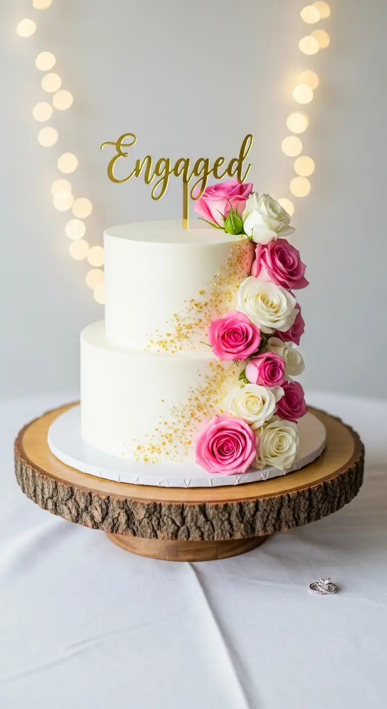 Displaying Your Engagement Cake Displaying Your Engagement Cake