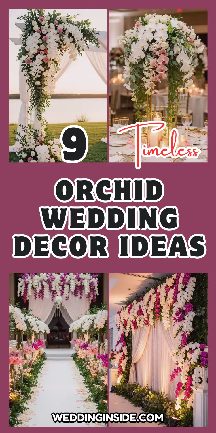 9 Orchid Wedding Decor Ideas for a Dreamy Celebration 2 Orchid Wedding Decor