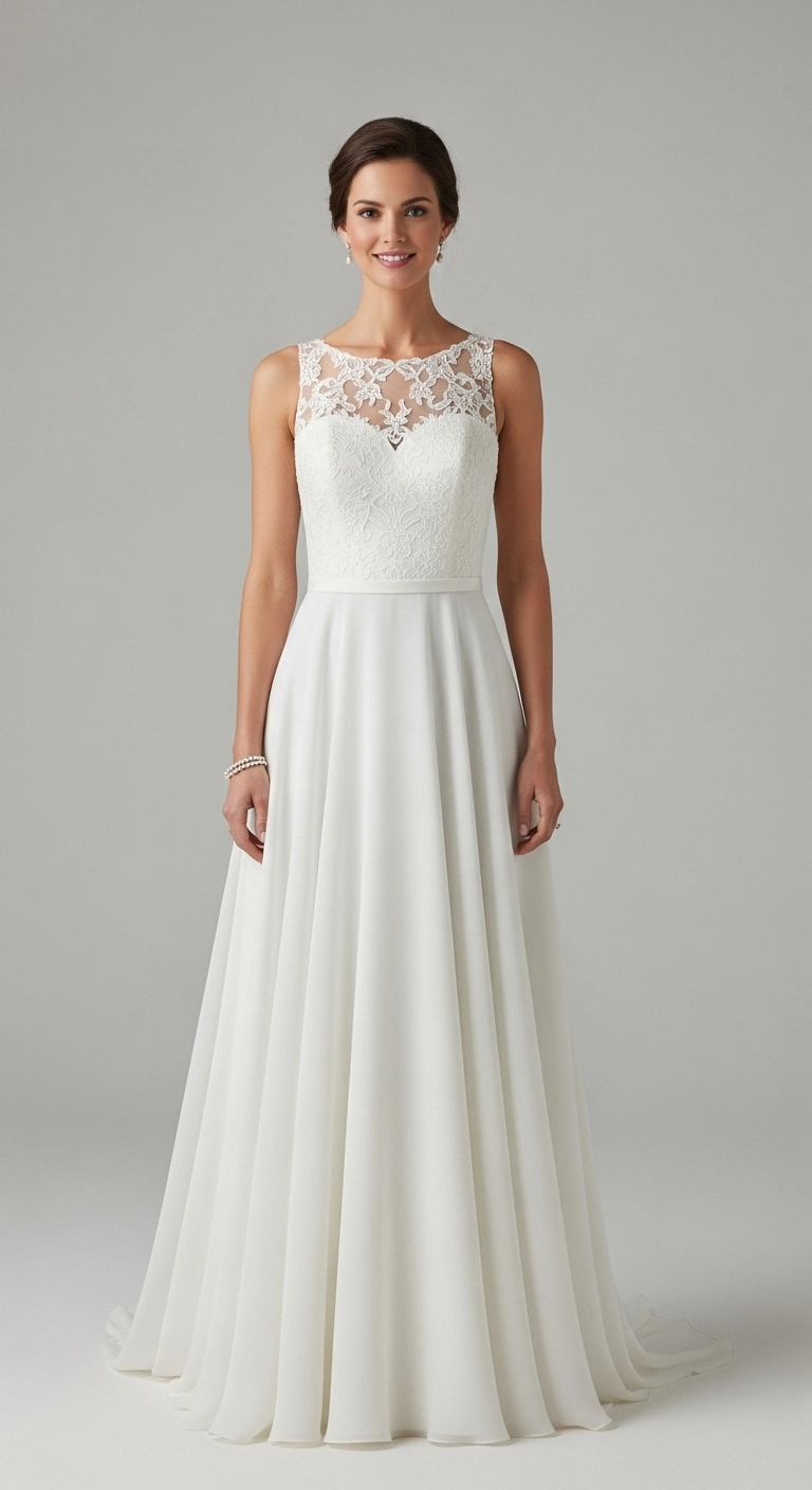 Engagement Gown: 11 Elegant ideas You’ll Love 3 Classic A-Line Engagement Gown