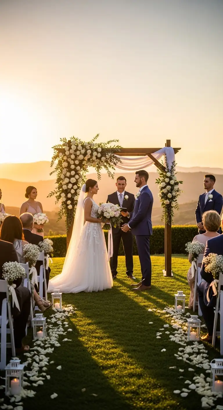 How to Plan a Stress-Free Wedding Day Schedule 3 Start With Your Ceremony Time