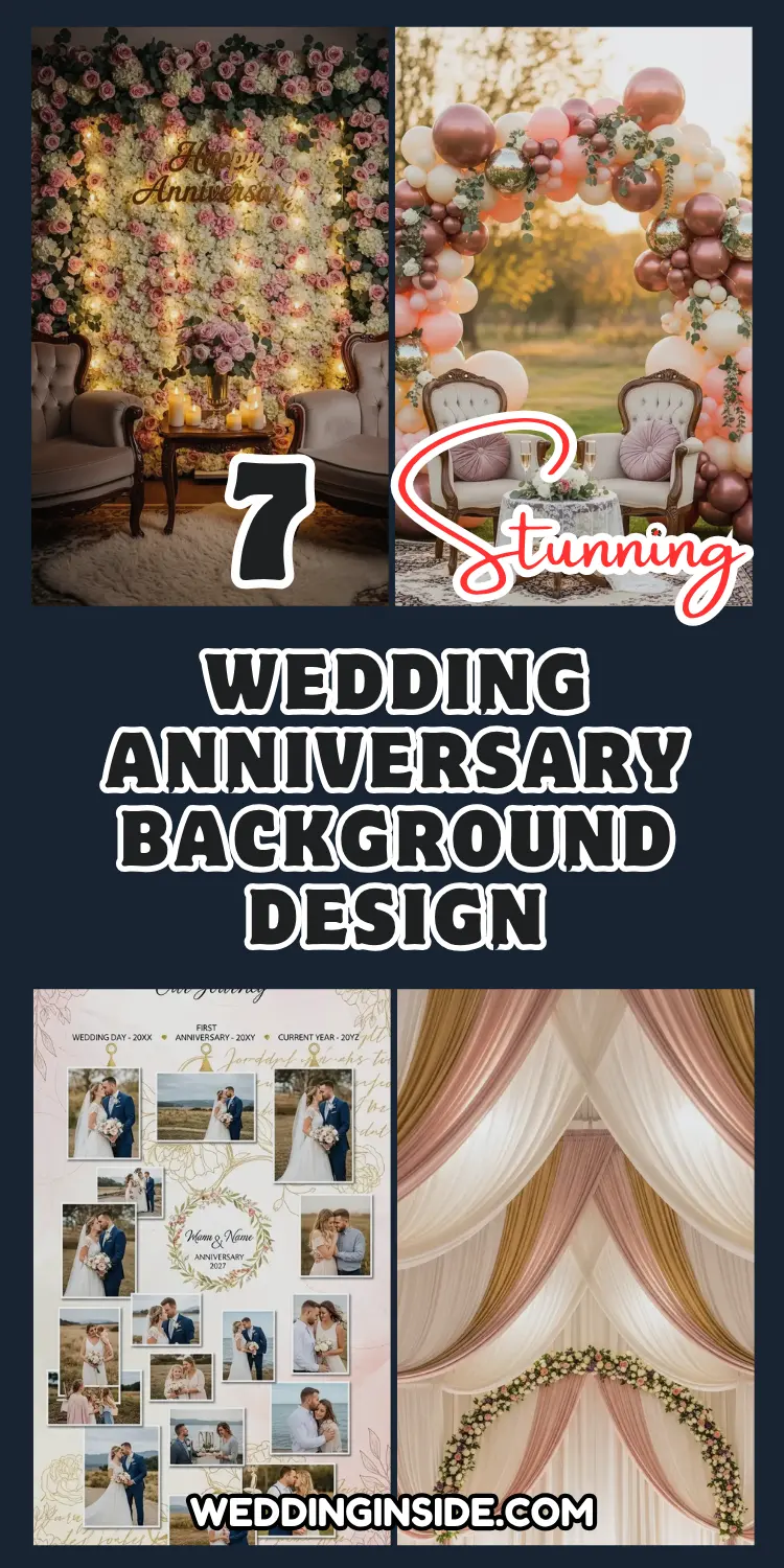 7 Wedding Anniversary Background Design Ideas to Love 2 Wedding Anniversary Background Design