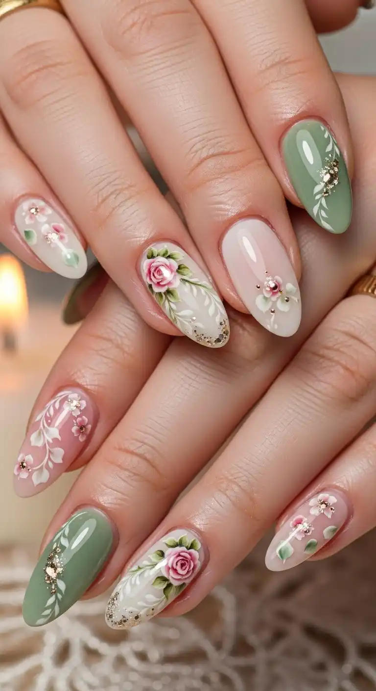 Nails Inspired by Romance Nails Inspired by Romance