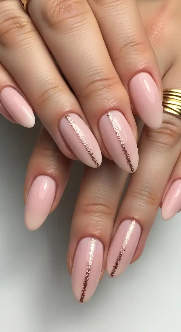 Nails With Minimal Sparkle Nails With Minimal Sparkle