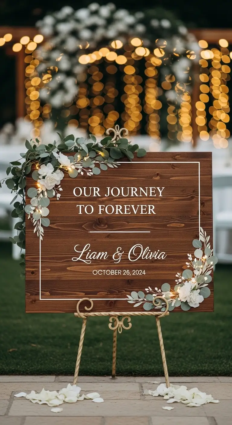 Engagement Entry Board Sets the Tone for Your Celebration Engagement Entry Board Sets the Tone for Your Celebration