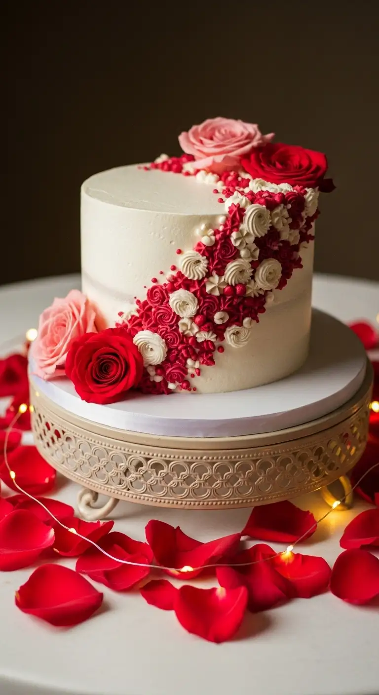 Crystal Inspired Engagement Theme Cake Design Crystal Inspired Engagement Theme Cake Design